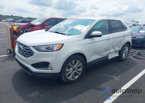 2021 Ford Edge Titanium из США, поврежденный, VIN 2FMPK4K96MBA65401